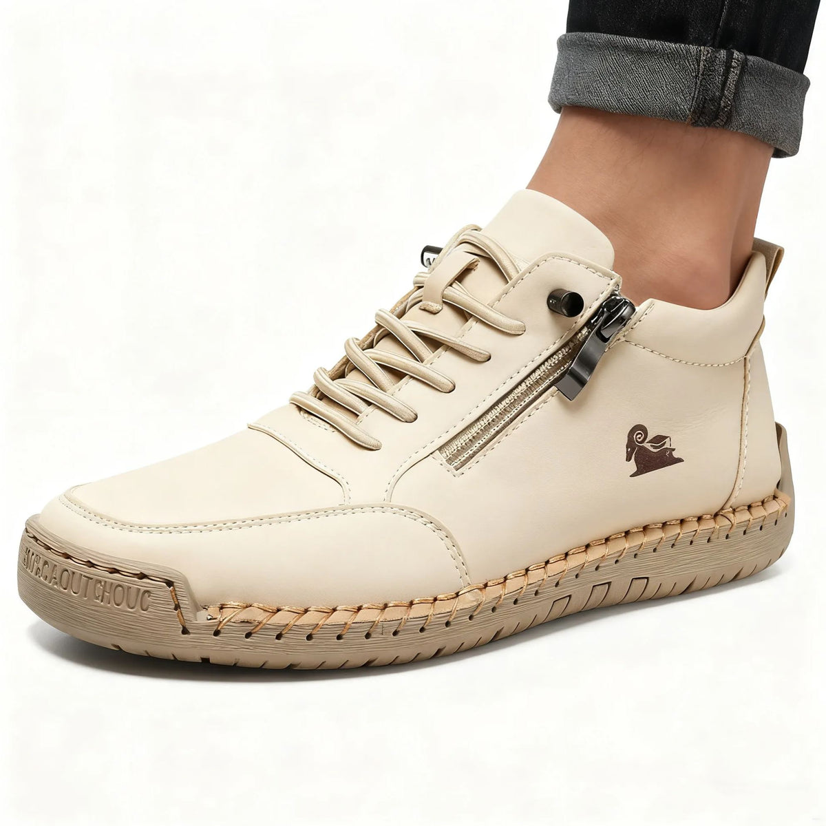 🔥 50% de descuento | OPTIMUMTO® | Zapatos ortopédicos de piel de becerro seleccionados | Antideslizantes e impermeables | Soporte de arco para aliviar el dolor