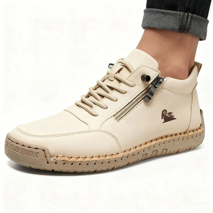 🔥 50% de descuento | OPTIMUMTO® | Zapatos ortopédicos de piel de becerro seleccionados | Antideslizantes e impermeables | Soporte de arco para aliviar el dolor