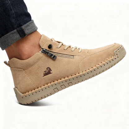 🔥 50% de descuento | OPTIMUMTO® | Zapatos ortopédicos de piel de becerro seleccionados | Antideslizantes e impermeables | Soporte de arco para aliviar el dolor
