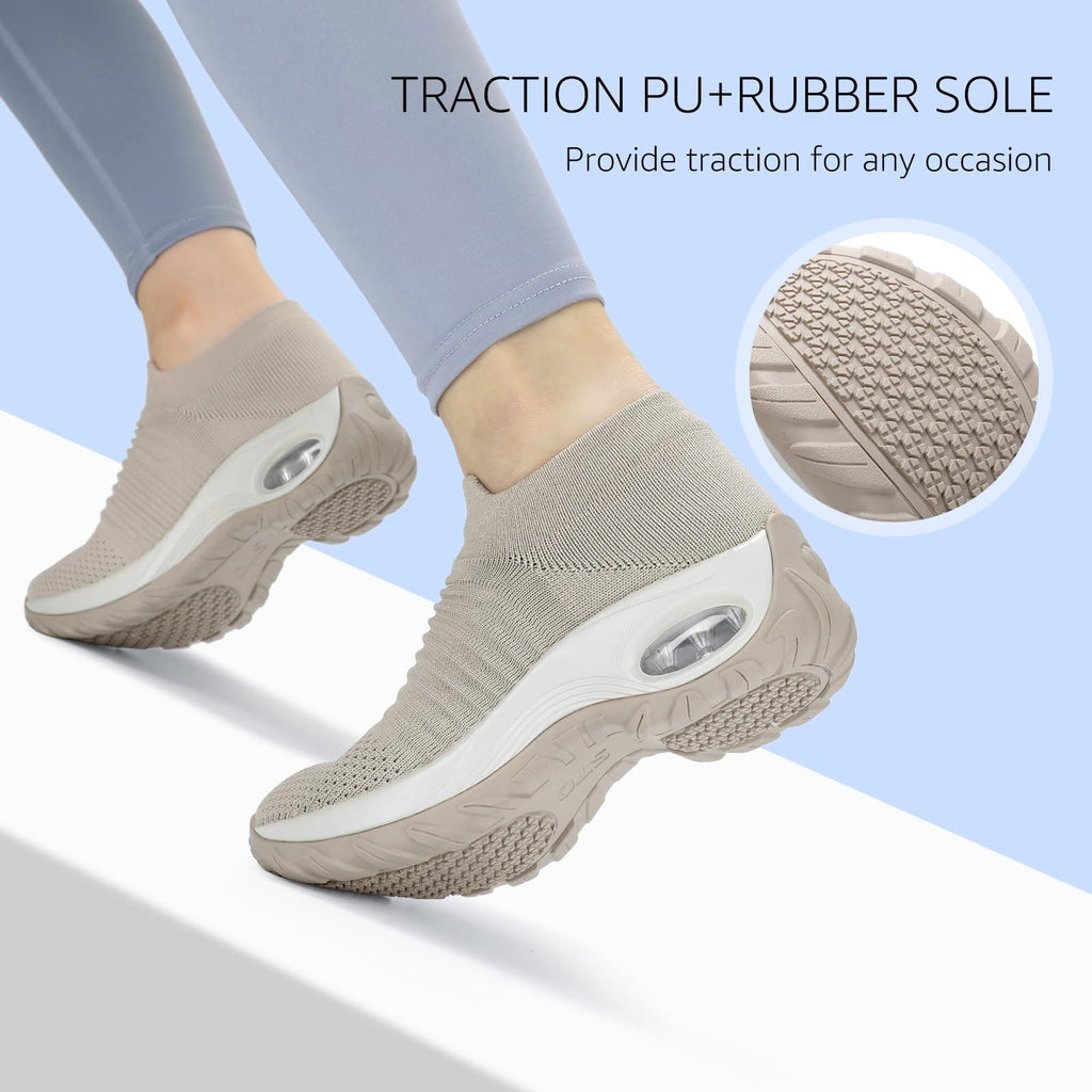 【🔥60% de descuento hoy - ¡no te lo pierdas!】🔥Zapatillas ortopédicas súper cómodas con colchón de aire✅Soporte de arco, mayor comodidad