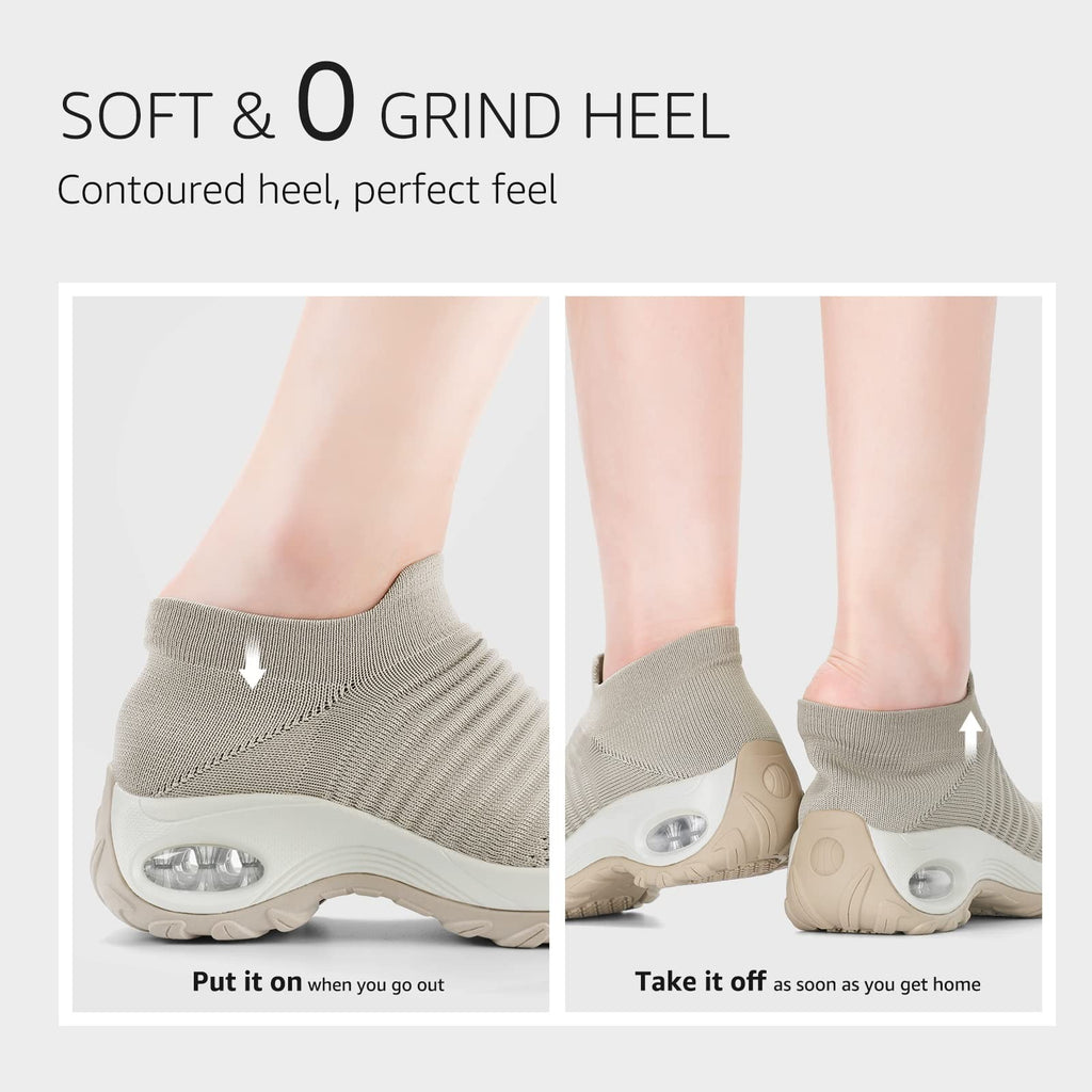 【🔥60% de descuento hoy - ¡no te lo pierdas!】🔥Zapatillas ortopédicas súper cómodas con colchón de aire✅Soporte de arco, mayor comodidad