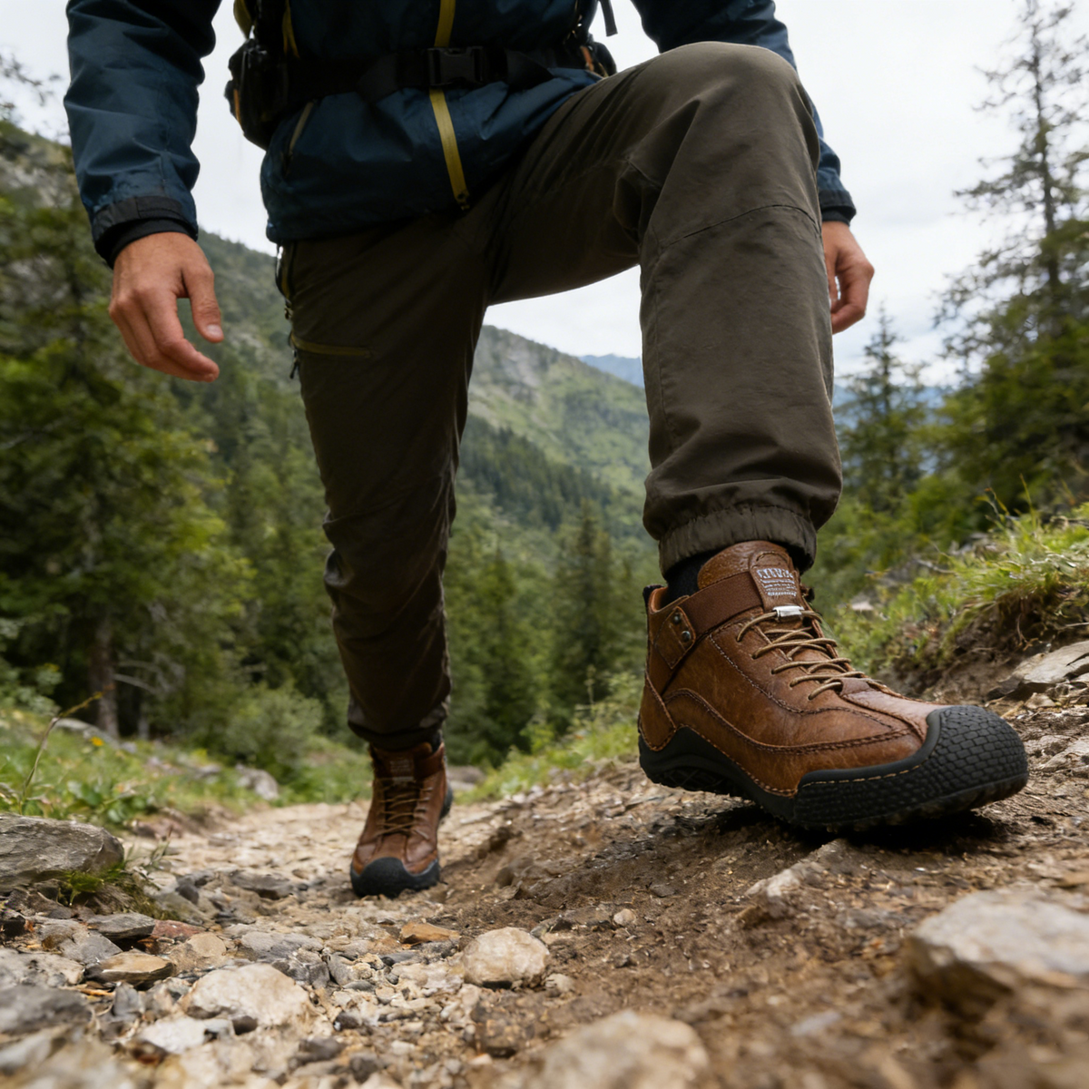 (🔥50% de descuento hoy - ¡No te lo pierdas!) - 🐂Zapatos de piel de becerro cómodos y elegantes 👞(antideslizante, soporte para el arco para aliviar el dolor)