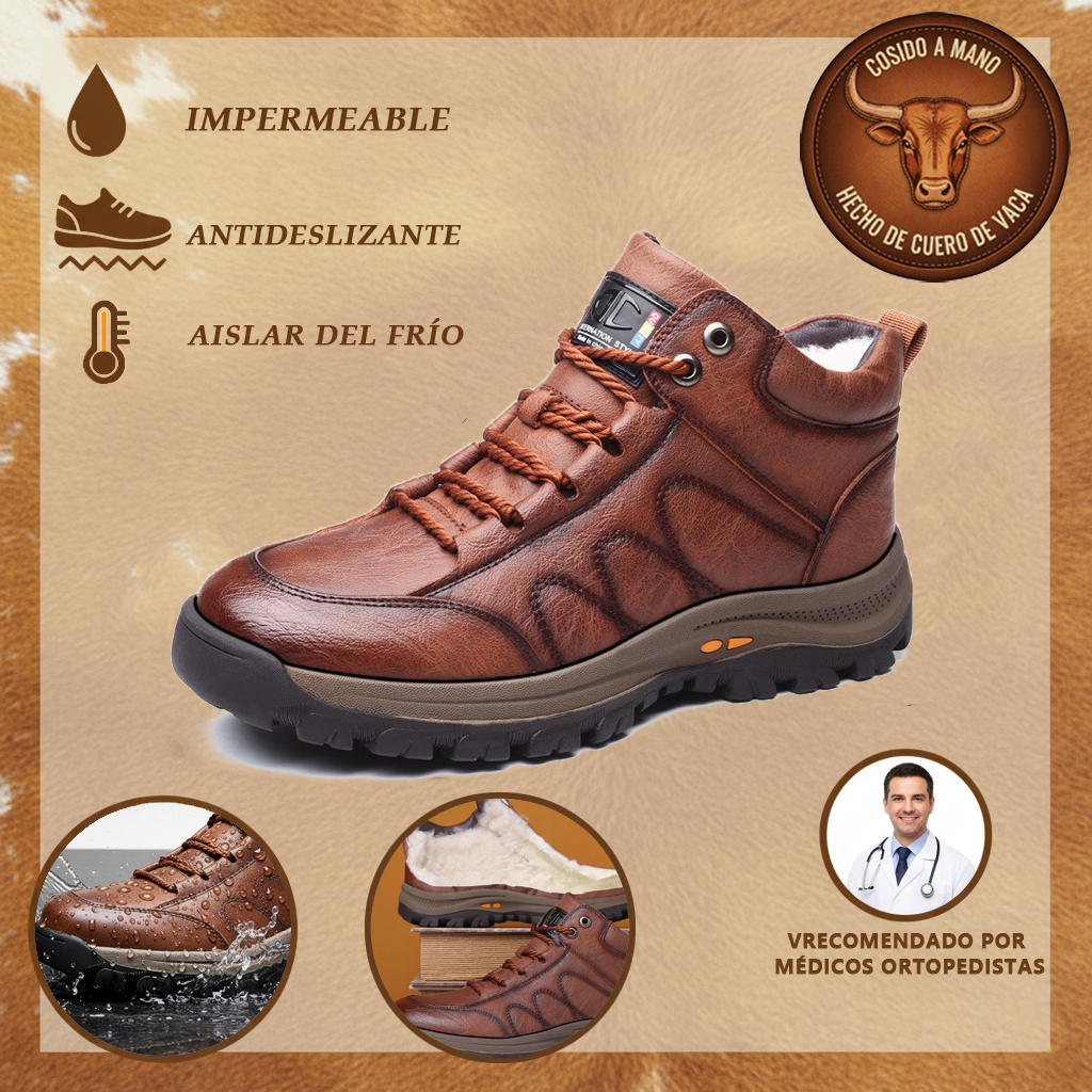 Optimumto® | Zapatos de piel de becerro italiana suaves y cómodos | Soporte de arco para aliviar el dolor | También disponible en versión afelpada 🔥