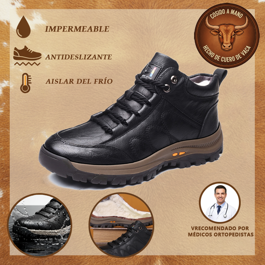 Optimumto® | Zapatos de piel de becerro italiana suaves y cómodos | Soporte de arco para aliviar el dolor | También disponible en versión afelpada 🔥