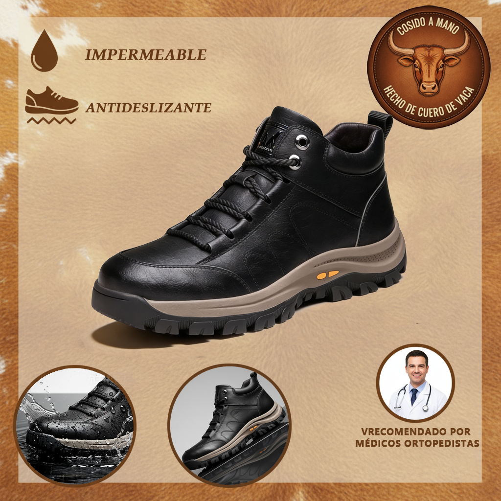 Optimumto® | Zapatos de piel de becerro italiana suaves y cómodos | Soporte de arco para aliviar el dolor | También disponible en versión afelpada 🔥