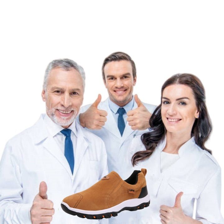 🐂 Zapatos de piel de becerro para hombre fabricados en Australia 👞 Cosidos a mano, fáciles de poner y quitar ✅ Soporte de arco, alivio del dolor - caminata cómoda