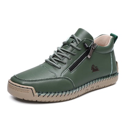 🔥 50% de descuento | OPTIMUMTO® | Zapatos ortopédicos de piel de becerro seleccionados | Antideslizantes e impermeables | Soporte de arco para aliviar el dolor