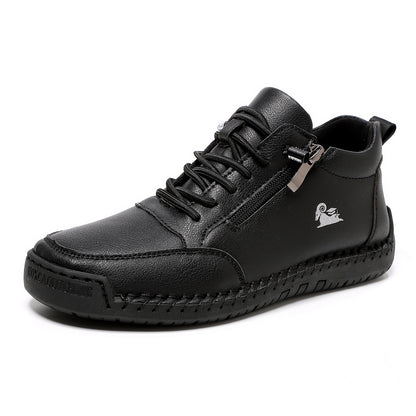 🔥 50% de descuento | OPTIMUMTO® | Zapatos ortopédicos de piel de becerro seleccionados | Antideslizantes e impermeables | Soporte de arco para aliviar el dolor