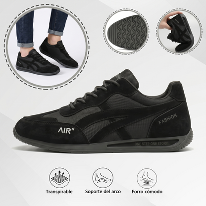 🔥 ¡Oferta especial de hoy con un 50% de descuento 🎁 Zapatos ortopédicos para caminar de hombre ✅ Transpirables y antideslizantes - ¡Dile adiós al dolor de pies y disfruta de comodidad todo el día!