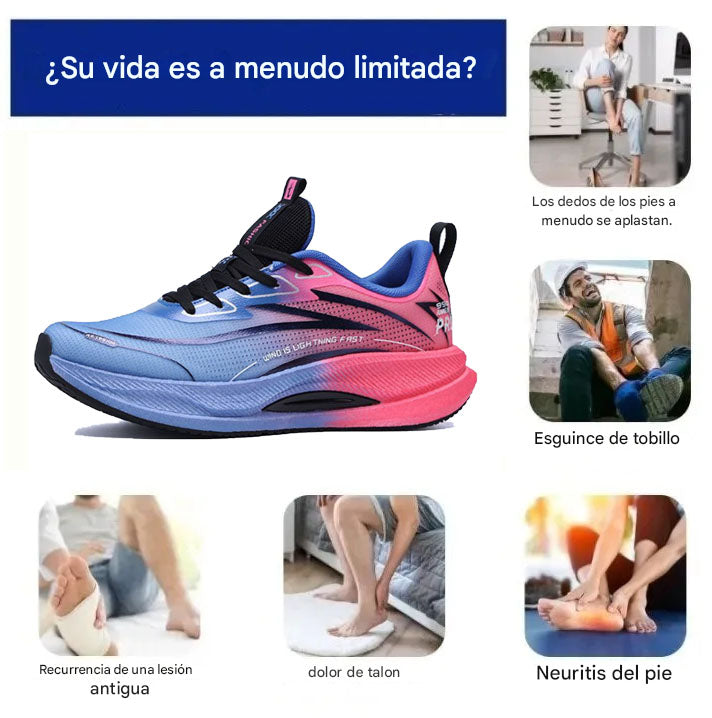 🔥Zapatos ortopédicos esenciales RELOOG® | Diseño ergonómico ⏰ Alivia el dolor de pies, rodillas y espalda 👞 Unisex