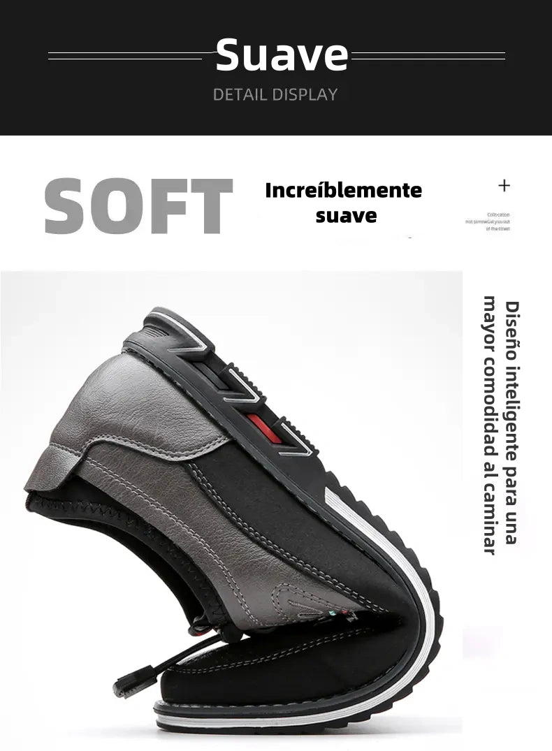 ⏰Oggi 60% di sconto - Non lasciartelo sfuggire! Scarpe ortopediche dal design ergonomico - pelle di alta qualità + supporto dell'arco plantare: indossale senza dolore tutto il giorno 👞