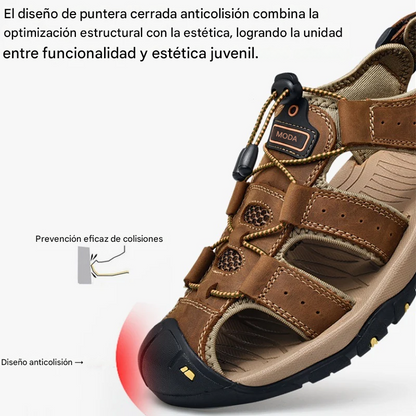 [🎁¡Hoy a mitad de precio! ¡No te lo pierdas!] Sandalias ortopédicas de diseño ergonómico: camina sin dolor 👞 Haz que caminar sea más cómodo.