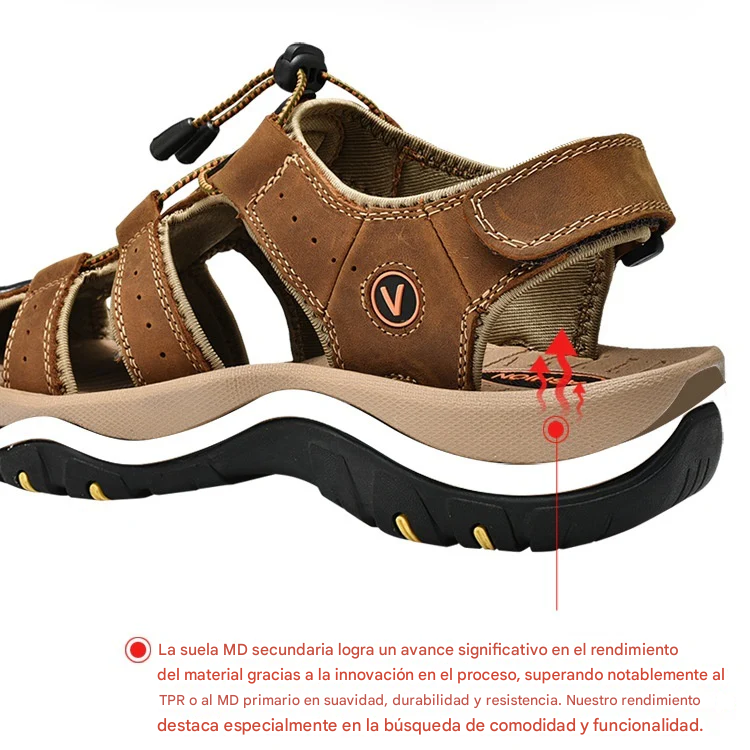 [🎁¡Hoy a mitad de precio! ¡No te lo pierdas!] Sandalias ortopédicas de diseño ergonómico: camina sin dolor 👞 Haz que caminar sea más cómodo.