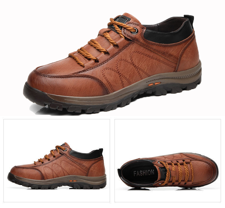 OPTIMUMTO ® 【🔥Novedad | Mitad de precio por tiempo limitado⏰】 Zapatos de piel de becerro de alta calidad | Cuero genuino | Impermeables y antideslizantes | Alivian la fatiga del pie | Comodidad inmediata 👟